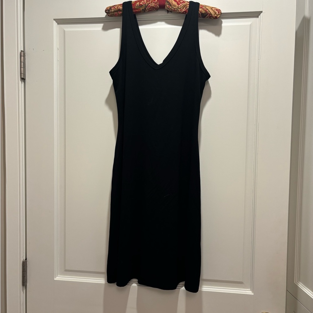 Karen Kane Classic Black Midi Dress